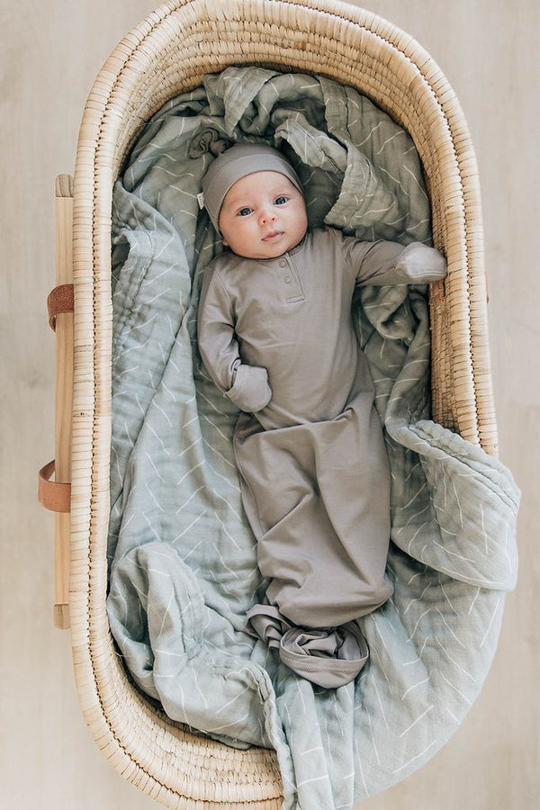 Taupe Knot Gown