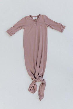 Dusty Rose Knot Gown