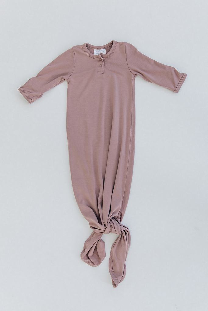 Dusty Rose Knot Gown