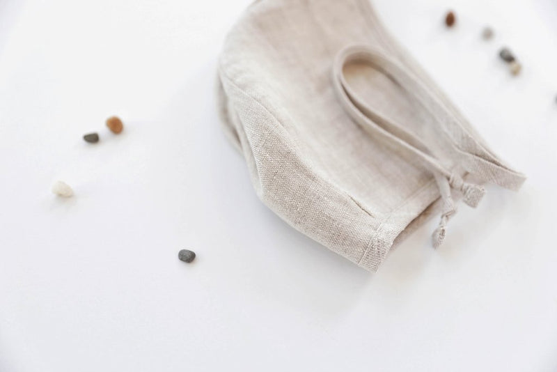 Sand Linen Bonnet