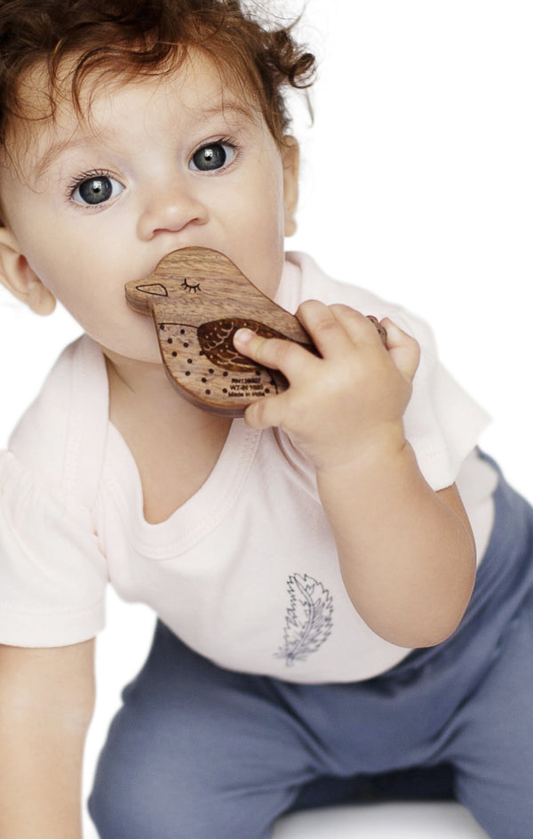 Bird Wood Teether