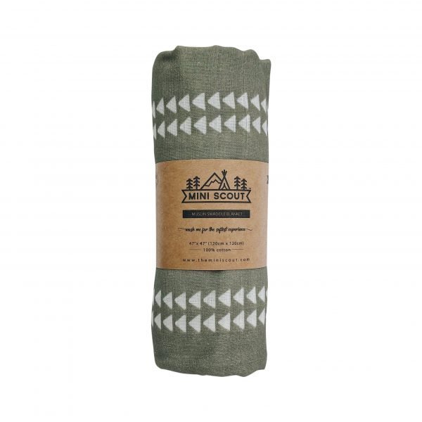 Arrow (Sage Green) Swaddle