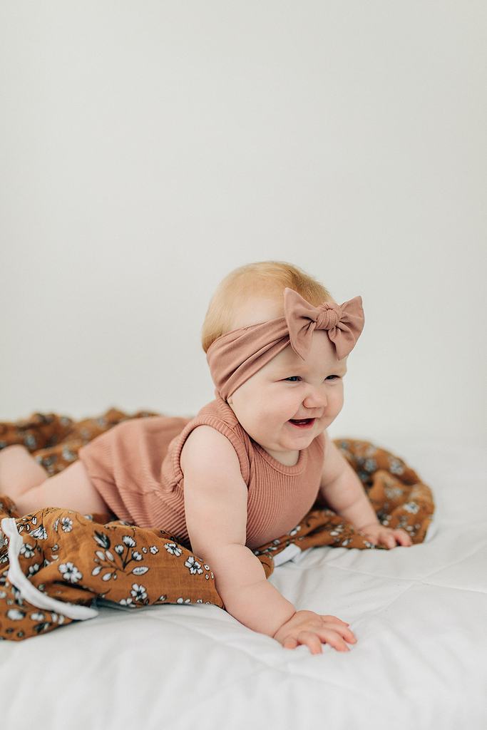Dusty Rose Head Wrap