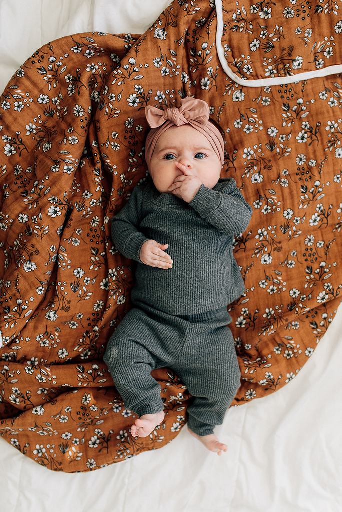 Dusty Rose Head Wrap