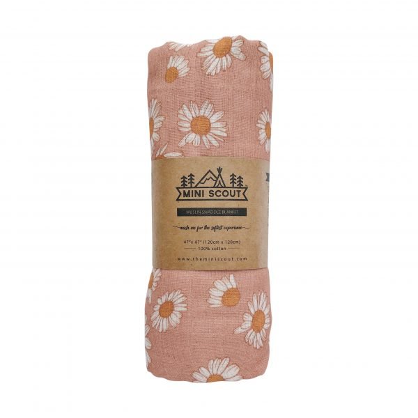 Daisy (Blush Pink) Swaddle