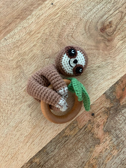 Handmade Sloth Rattle