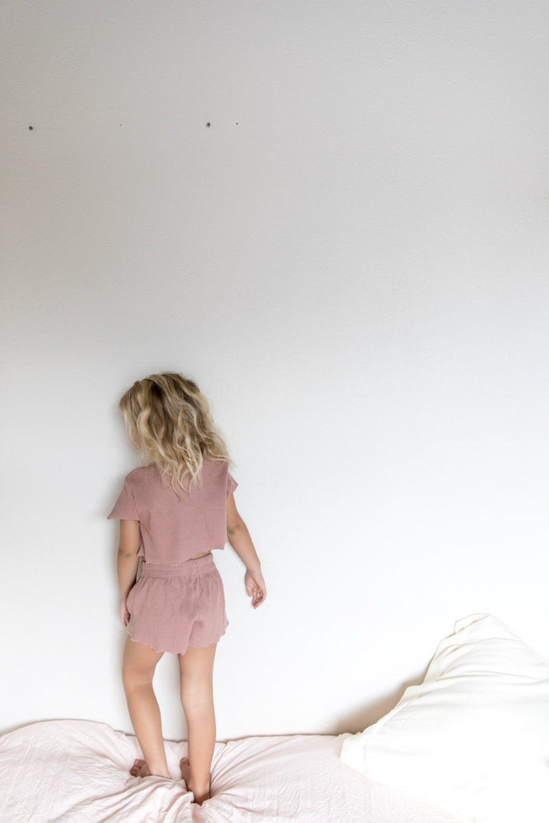 Kealia Crop Top | Mauve