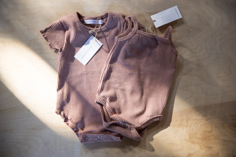 Hana Onesie | Mauve