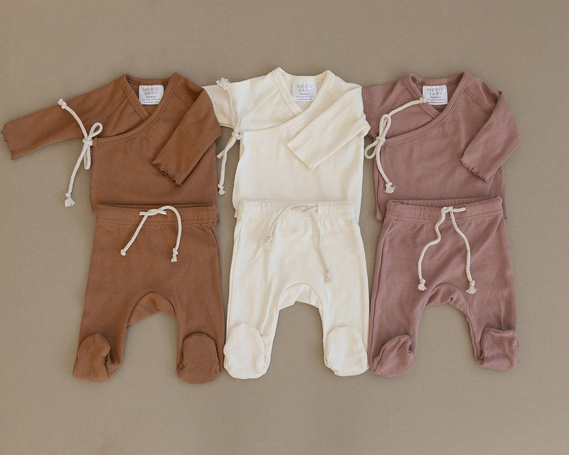 Cream Cotton Layette Set