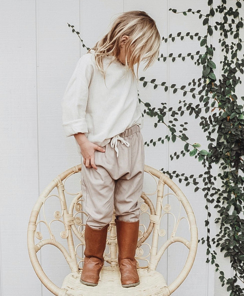 The Koa Linen Pants in Tan