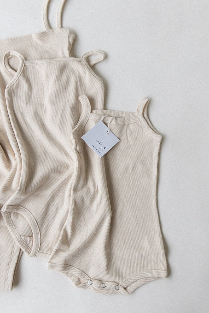 Essential Onesie in Sand