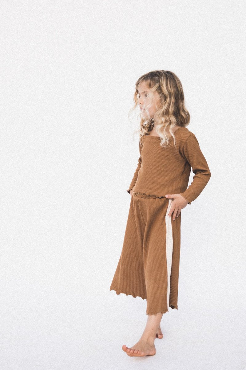 Kealia Culottes in Caramel