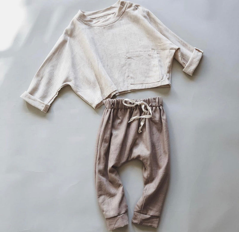 The Koa Linen Pants in Tan