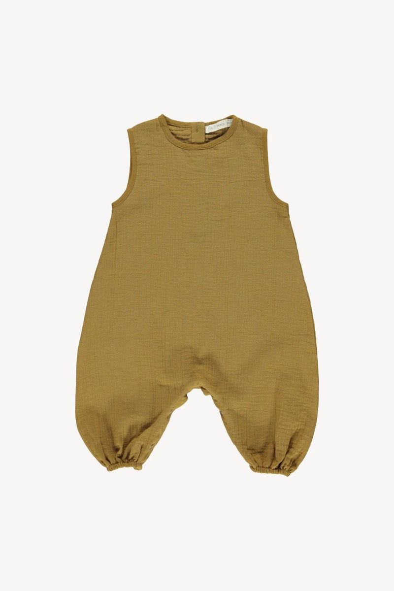 Tank Romper in Toffee