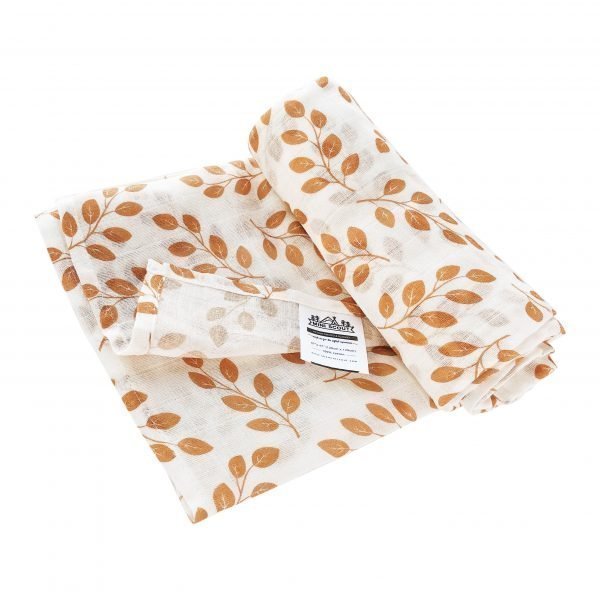 Leaves (Amber) Swaddle